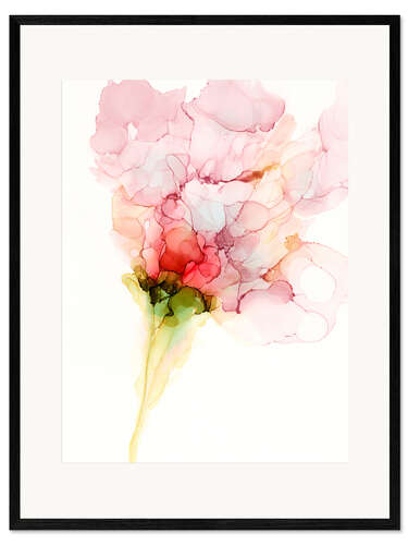 Ingelijste kunstdruk Passion for flowers