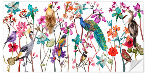 Wall sticker Tangled garden