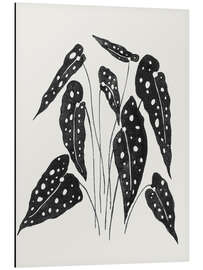 Magnettafel Blätter