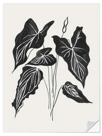 Wall sticker Leaves II