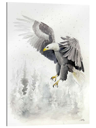 Gallery print Eagle in winter