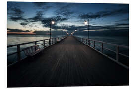 Foam board print Pier Gdynia Orlowo, Poland