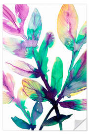 Wall sticker Colorful leaves