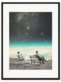 Gerahmter Kunstdruck Du warst da, in meiner tiefsten Stille