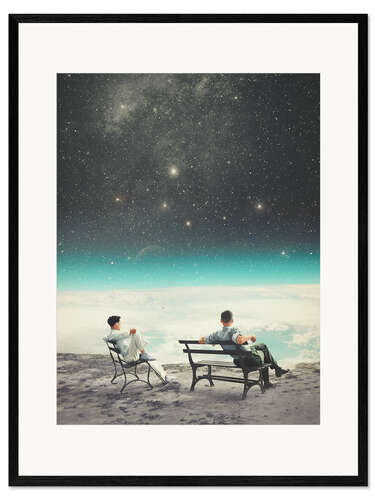Framed art print You Were There, in my Deepest Silence