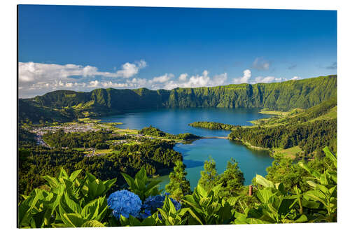 Alubild Vulkanesee Sete Cidades