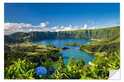 Sisustustarra Vulkanesee Sete Cidades