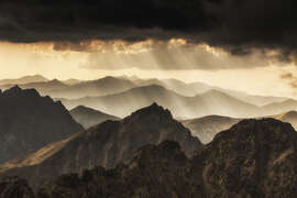 Magnettafel Rysy im Tatra-Gebirge