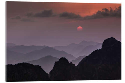 Akrylglastavla Meeraugspitze in the Tatra Mountains