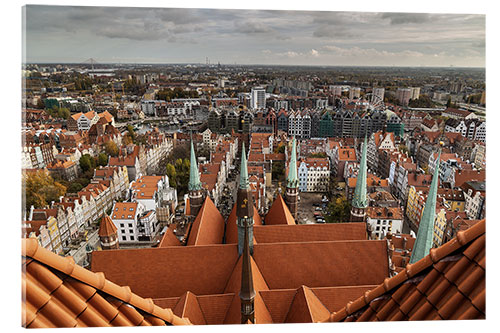 Acrylic print Gdansk