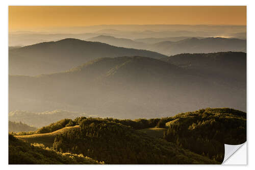 Wall sticker Bieszczady