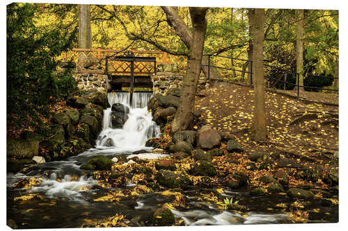 Canvas print Adam-Mickiewicz-Park, Oliwa, Danzig