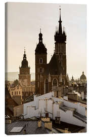 Leinwandbild Marienbasilika in Krakau - Mikolaj Gospodarek