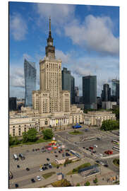 Magnettafel Kulturpalast, Warschau