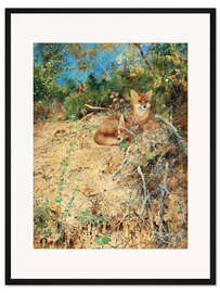Gerahmter Kunstdruck Fuchs