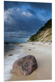 Hartschaumbild Strand - Nationalpark Wolin