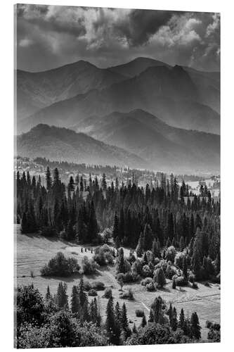 Acrylic print Giewont in the Tatra Mountains