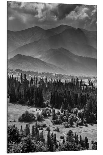 Print på aluminium Giewont in the Tatra Mountains