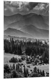 Foam board print Giewont in the Tatra Mountains