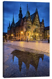 Canvas print Wroclaw City Hall