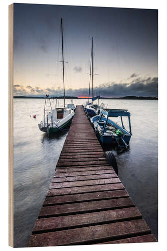 Trebilde Quiet jetty in Mazury