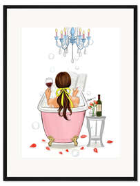 Gerahmter Kunstdruck Zeit für mich