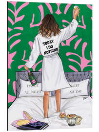 Magnettafel Heute mache ich nichts