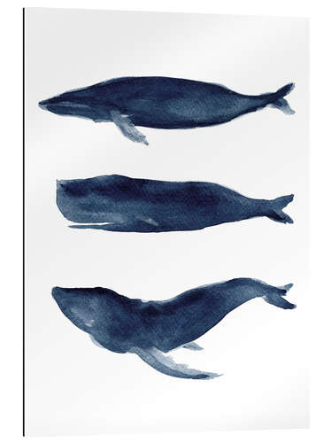 Gallery print Whale silhouettes