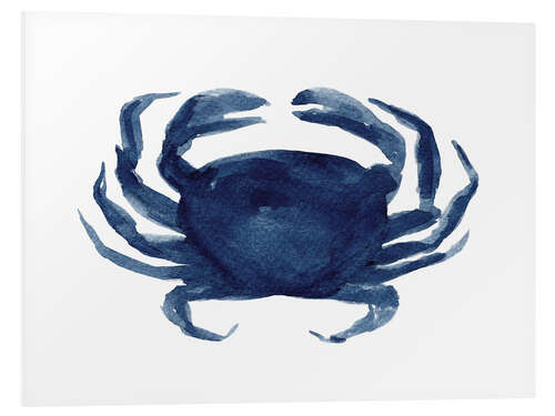 Bilde på skumplate Crab - silhouette