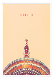 Plakat Berlin TV Tower II