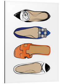 Magnettafel Luxusschuhe