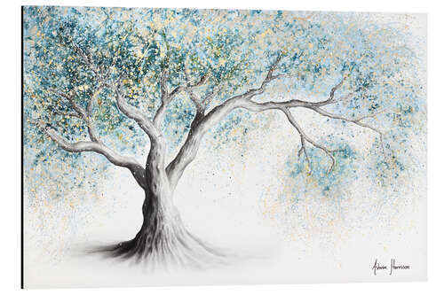 Aluminium print Gentle Frost Tree