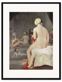 Framed art print The little bather