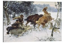 Magnettafel Angriff der Wölfe