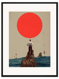 Gerahmter Kunstdruck Weil du mir gesagt hast, ich soll glauben