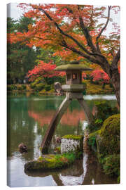 Leinwandbild Kenrokuen-Garten