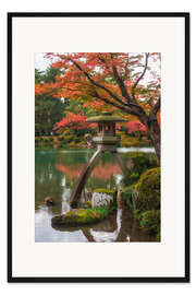 Gerahmter Kunstdruck Kenrokuen-Garten