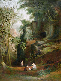 Magnettafel Landschaft bei Clifton