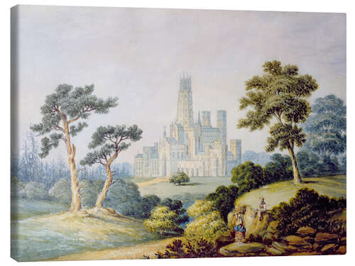 Lærredsbillede Fonthill Abbey