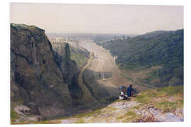 Cuadro de PVC Avon Gorge con una vista de Clifton