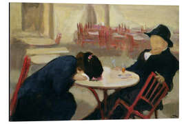 Magnettafel Der Dämon oder im Cafe