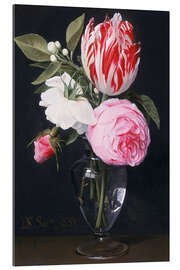 Galleriprint Flowers in a glass vase