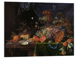 Galleriprint Still life with fruit and oysters