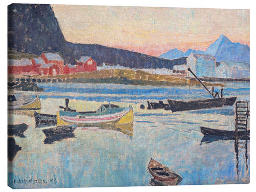 Canvas print Nordland