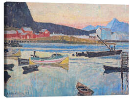 Canvas print Nordland