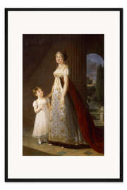 Gerahmter Kunstdruck Caroline Bonaparte