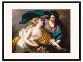 Gerahmter Kunstdruck Der Friede bringt den Überfluss