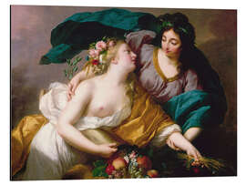 Magnettafel Der Friede bringt den Überfluss