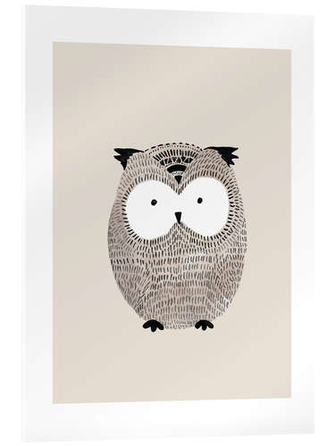 Acrylic print Owl