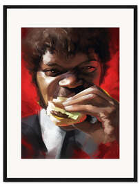 Gerahmter Kunstdruck Jules Winnfield